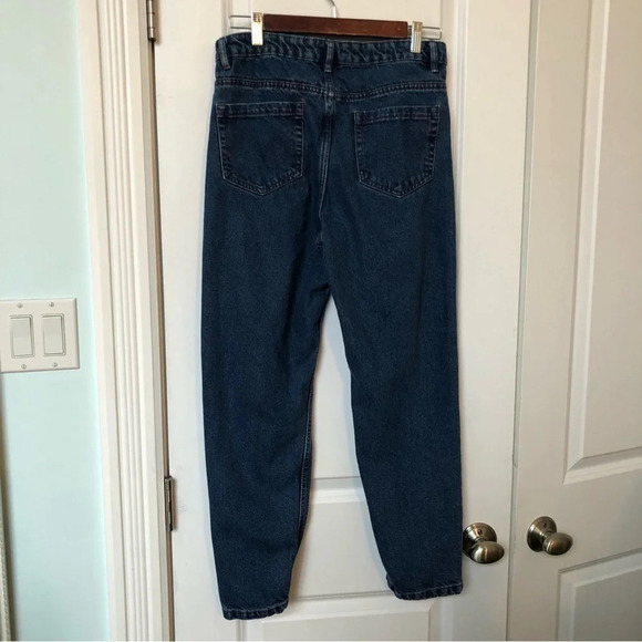 Selena Blue Denim  Mom Jeans - Picture 4 of 5